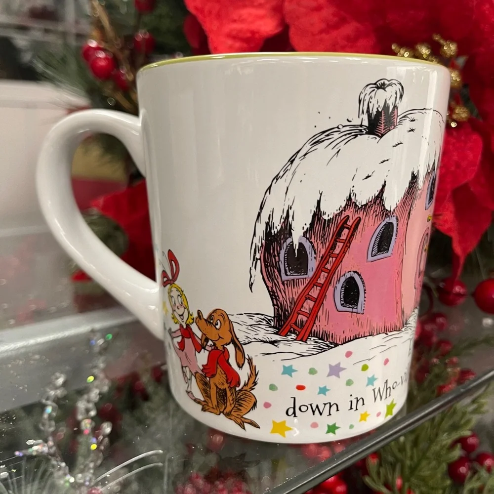 Grinch Christmas Tervis Cindy Lou Who Max Whoville Coffee Mug NWT